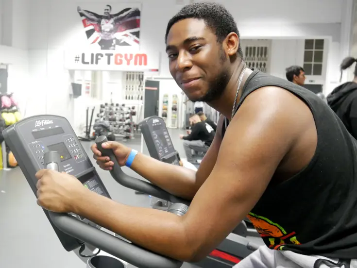 Young people can work out at Lift Gym 