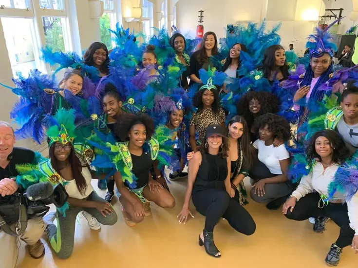 Our dancers take part in Notting Hill Carnival every year