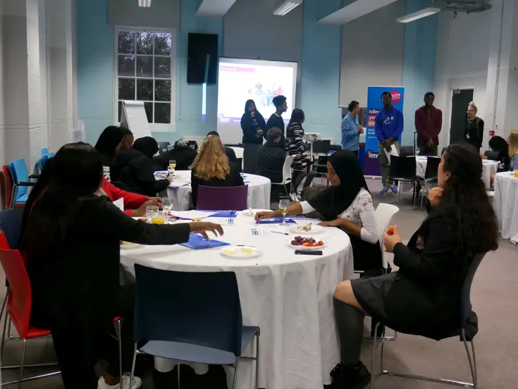 Hosting a meeting of prospective youth councillors