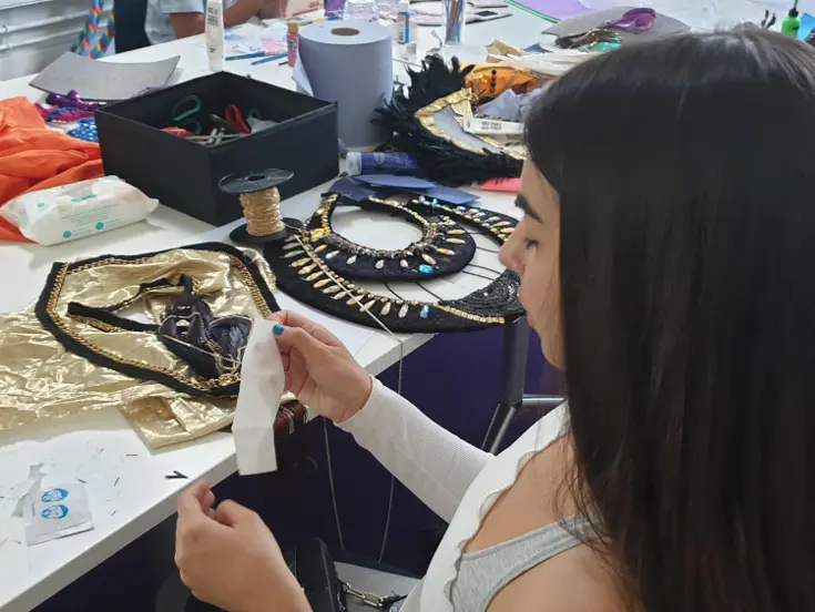 Costume making with Indigo Arts