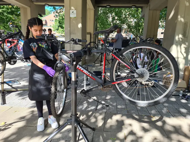 Bike maintenance with Yes Outdoors