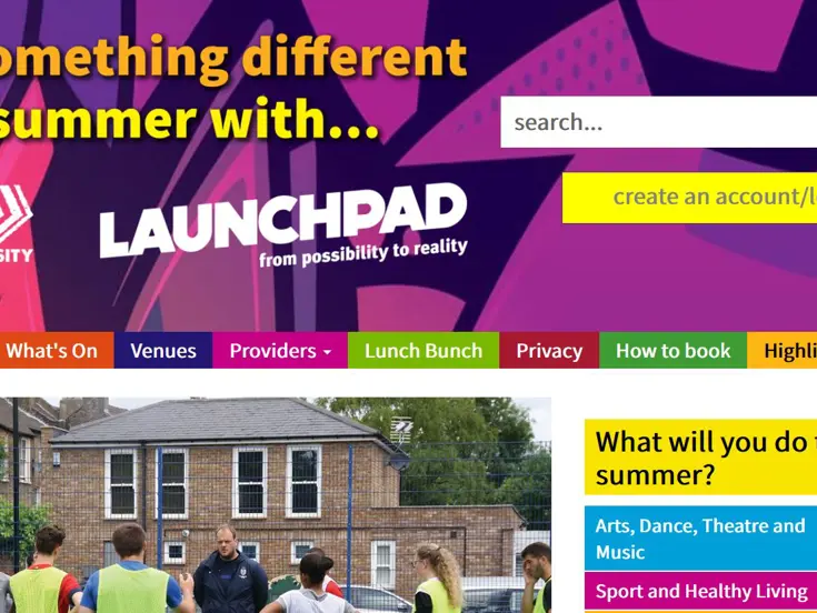 Website with booking capacity